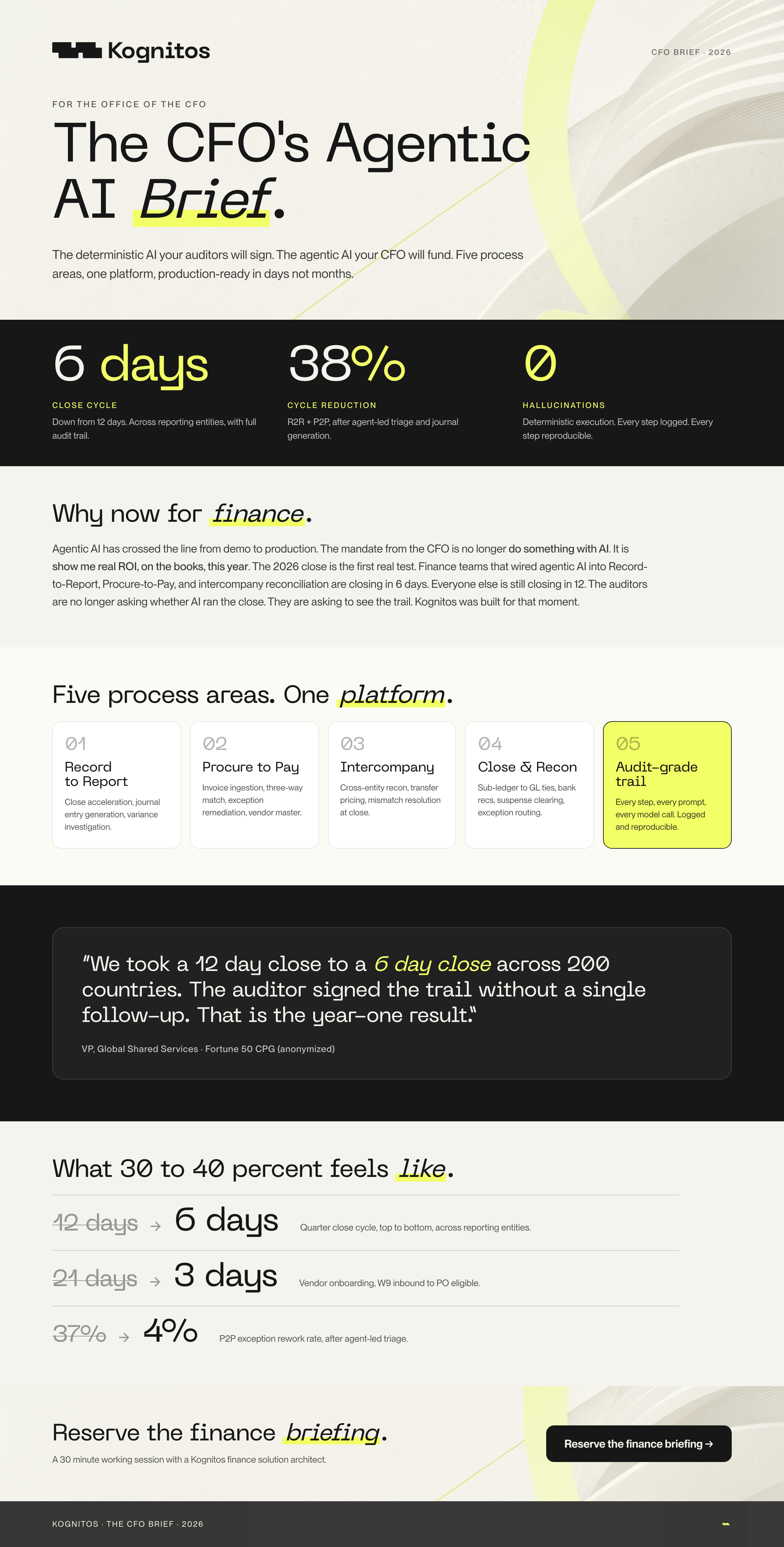 CFO One-Pager