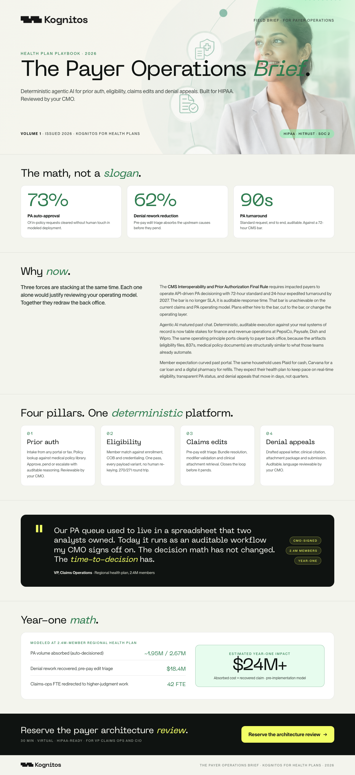 Healthcare One-Pager
